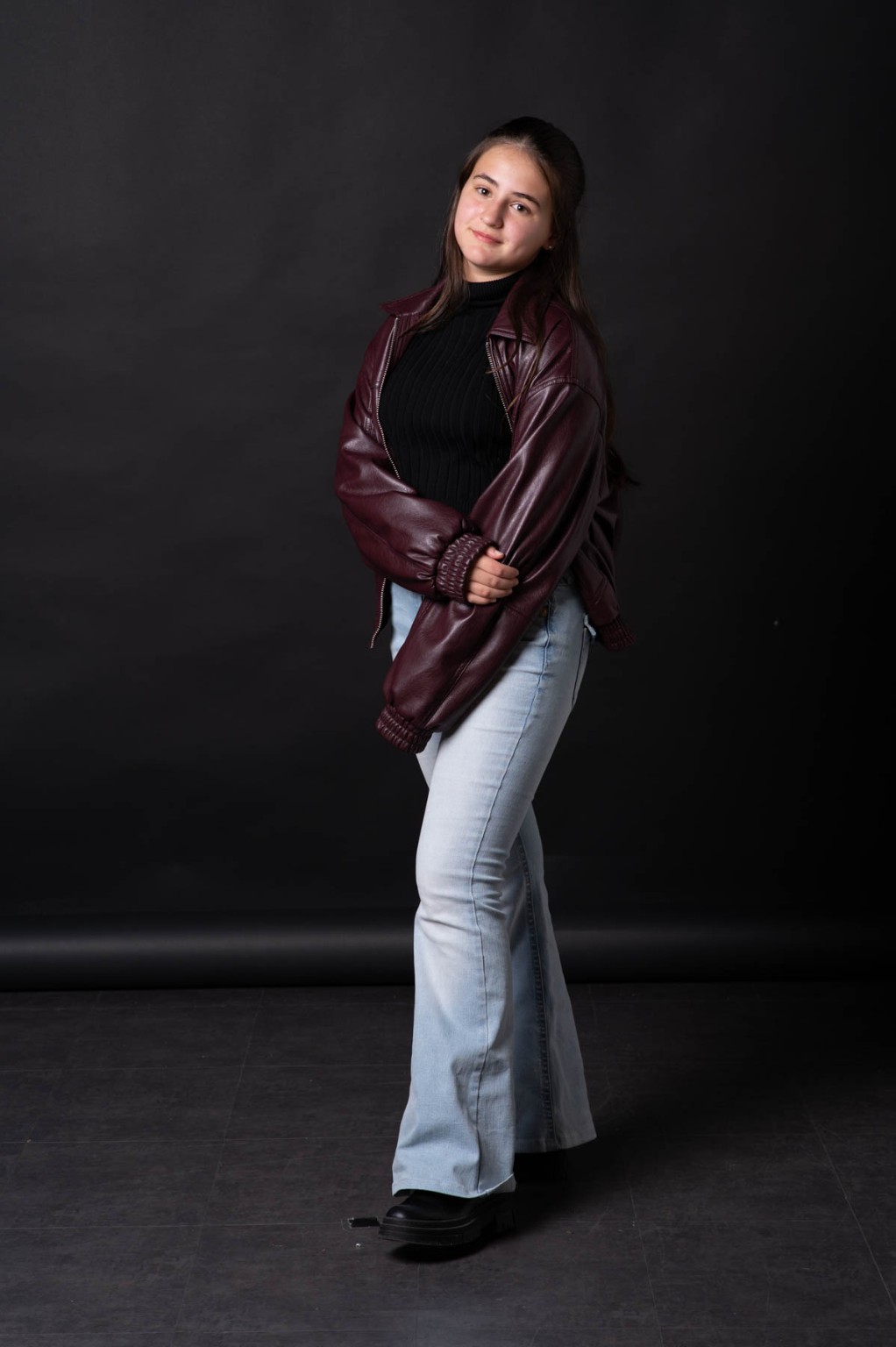 Vera Guerra en retrato de estudio